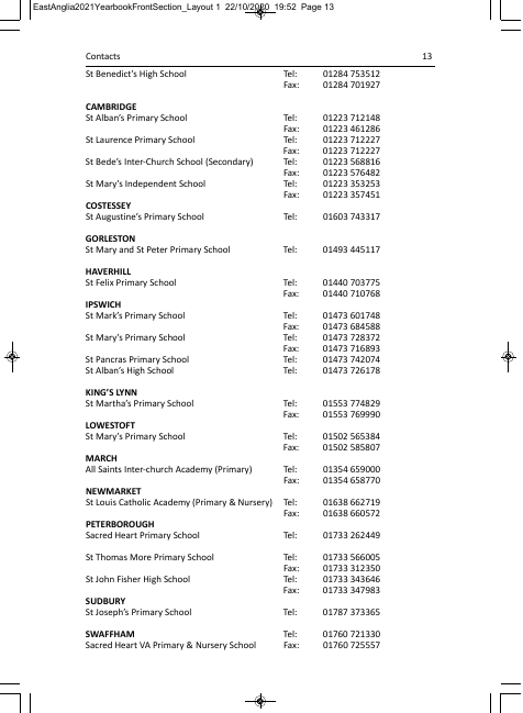 2021 edition of the East Anglia Year Book