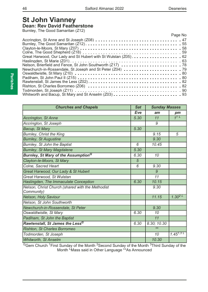 2022 edition of the Salford Almanac