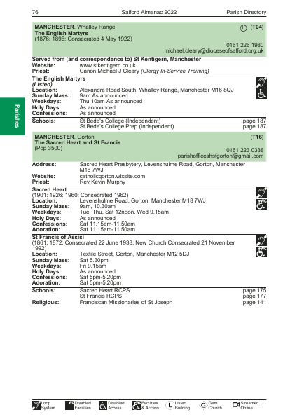 2022 edition of the Salford Almanac