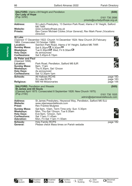 2022 edition of the Salford Almanac