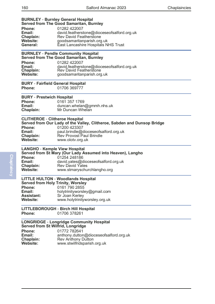 2023 edition of the Salford Almanac