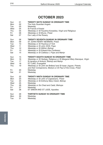 2023 edition of the Salford Almanac