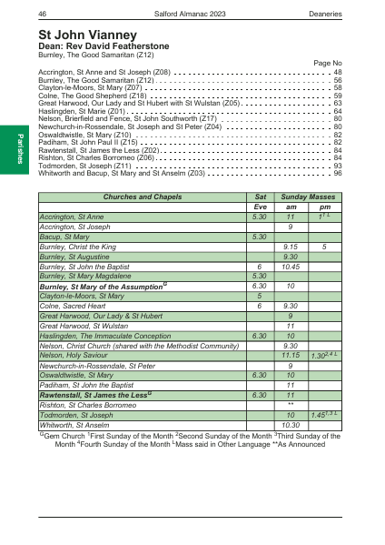 2023 edition of the Salford Almanac