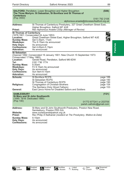 2023 edition of the Salford Almanac