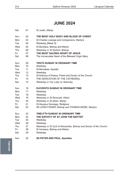 2024 edition of the Salford Almanac