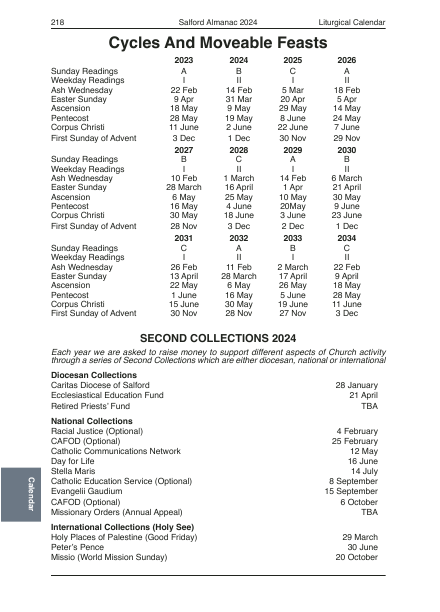 2024 edition of the Salford Almanac