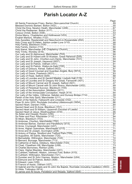 2024 edition of the Salford Almanac