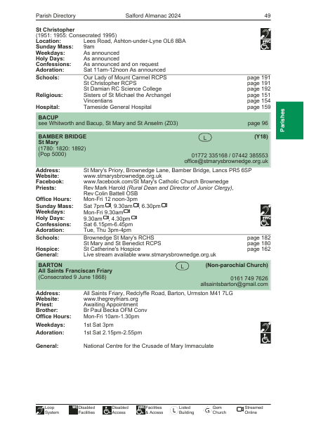 2024 edition of the Salford Almanac