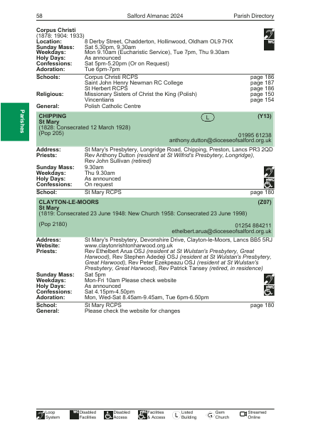 2024 edition of the Salford Almanac