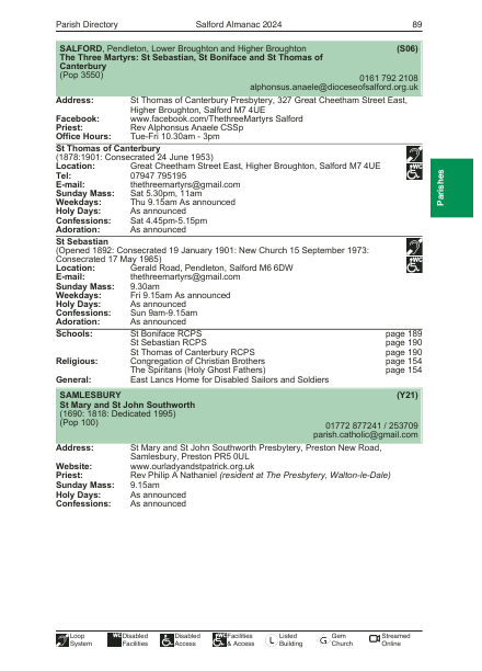 2024 edition of the Salford Almanac