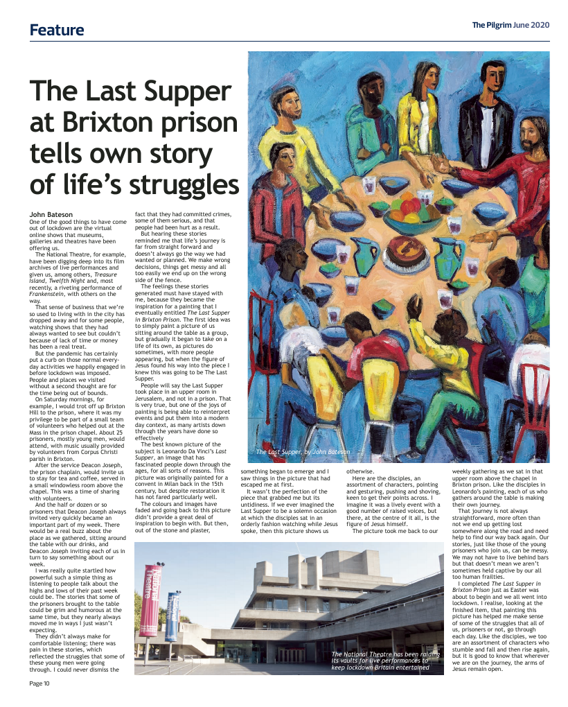 June 2020 edition of the The Pilgrim - Southwark