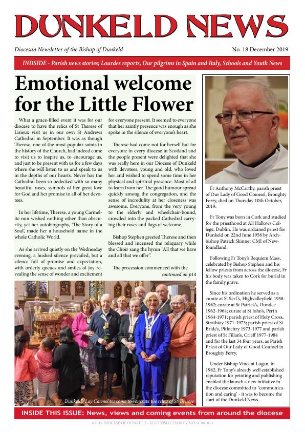 Dec 2019 edition of the Dunkeld News