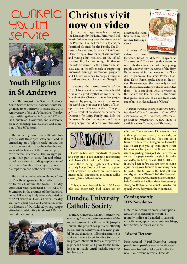 Dec 2019 edition of the Dunkeld News