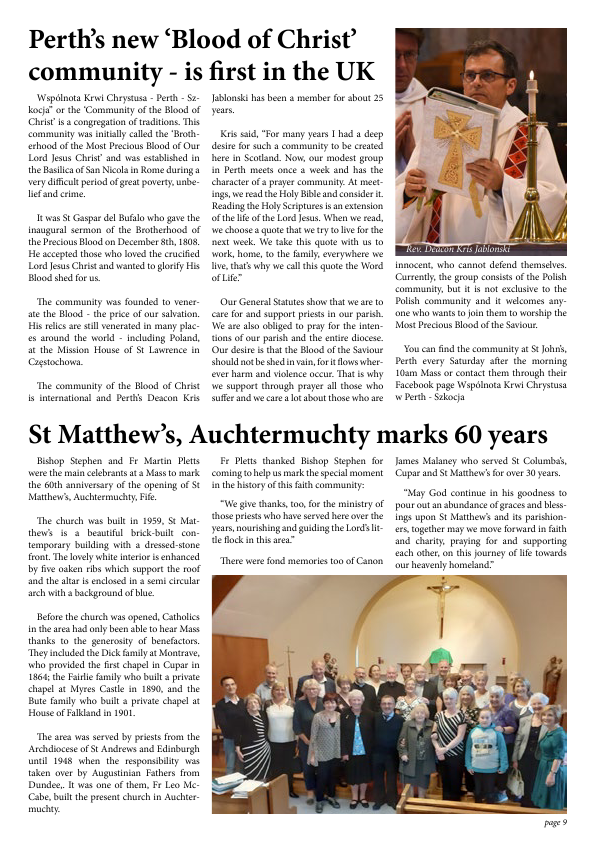 Dec 2019 edition of the Dunkeld News