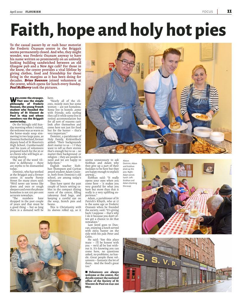 April 2020 edition of the Flourish - Archdiocese of Glasgow Journal 