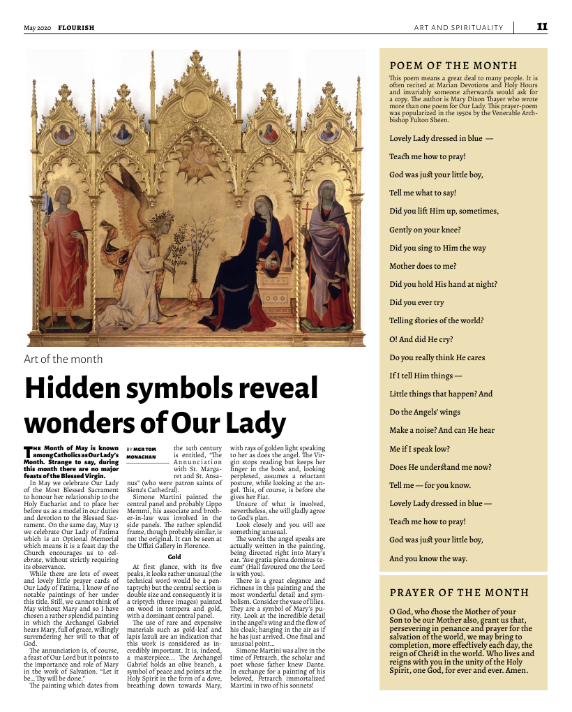 May 2020 edition of the Flourish - Archdiocese of Glasgow Journal 