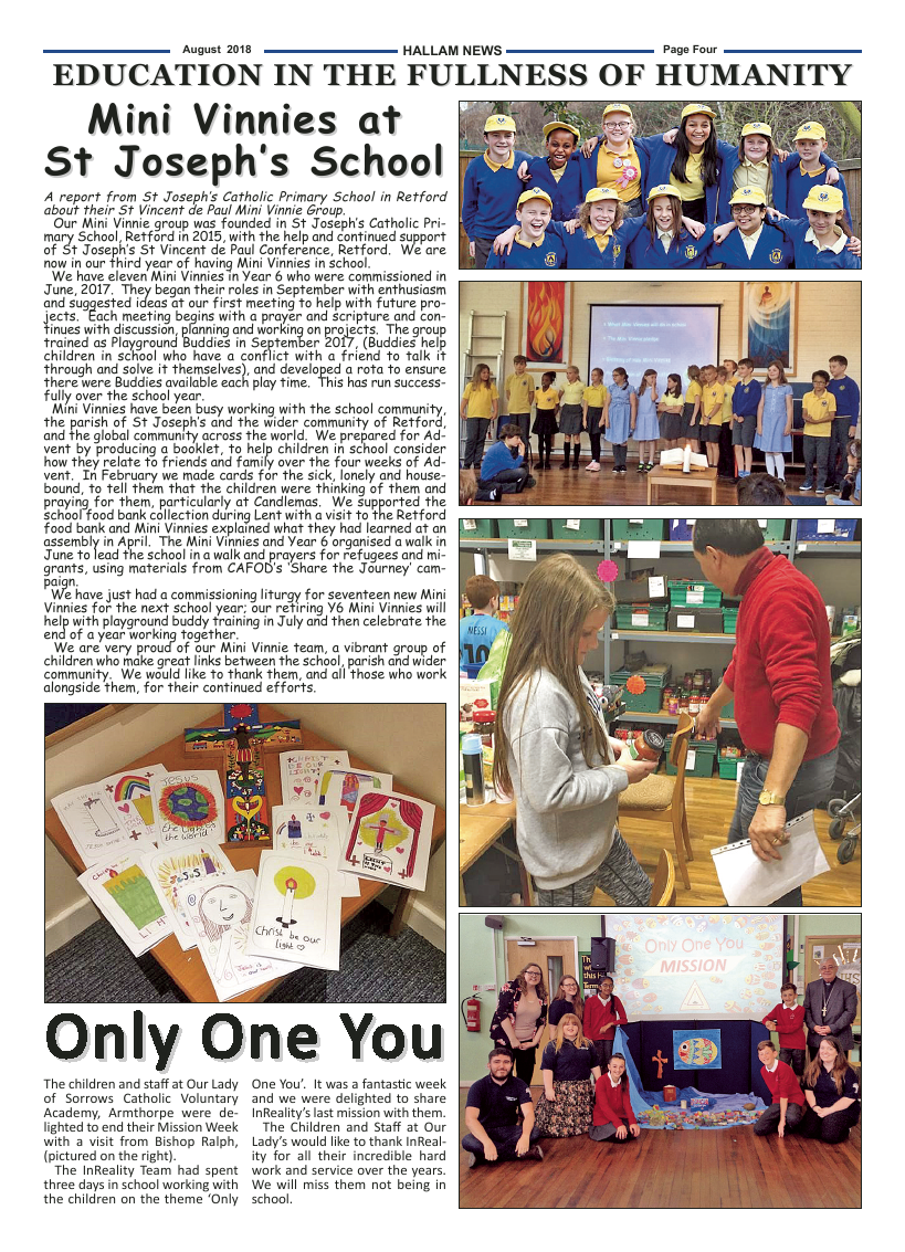 Aug 2018 edition of the Hallam News - Page 