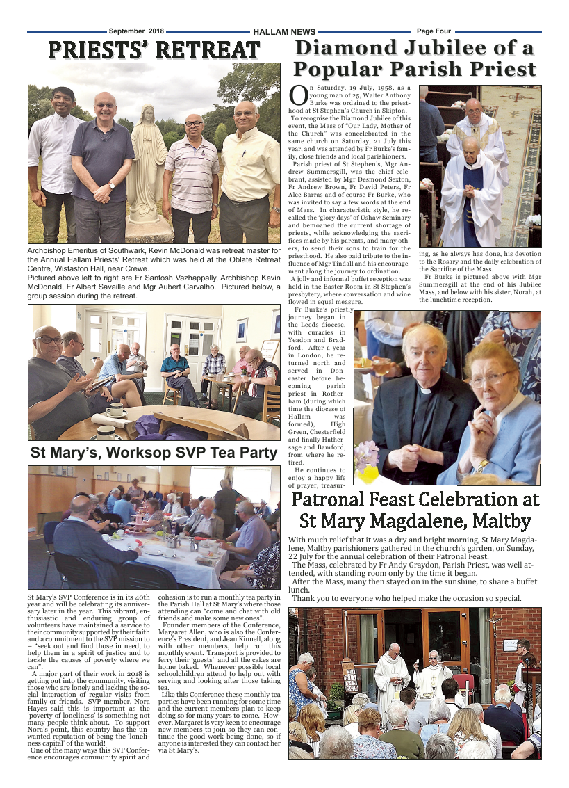 Sept 2018 edition of the Hallam News - Page 