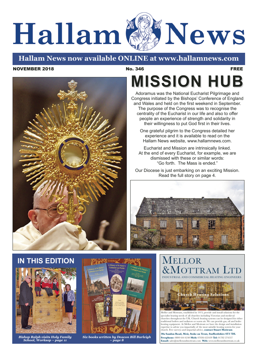 Nov 2018 edition of the Hallam News - Page 