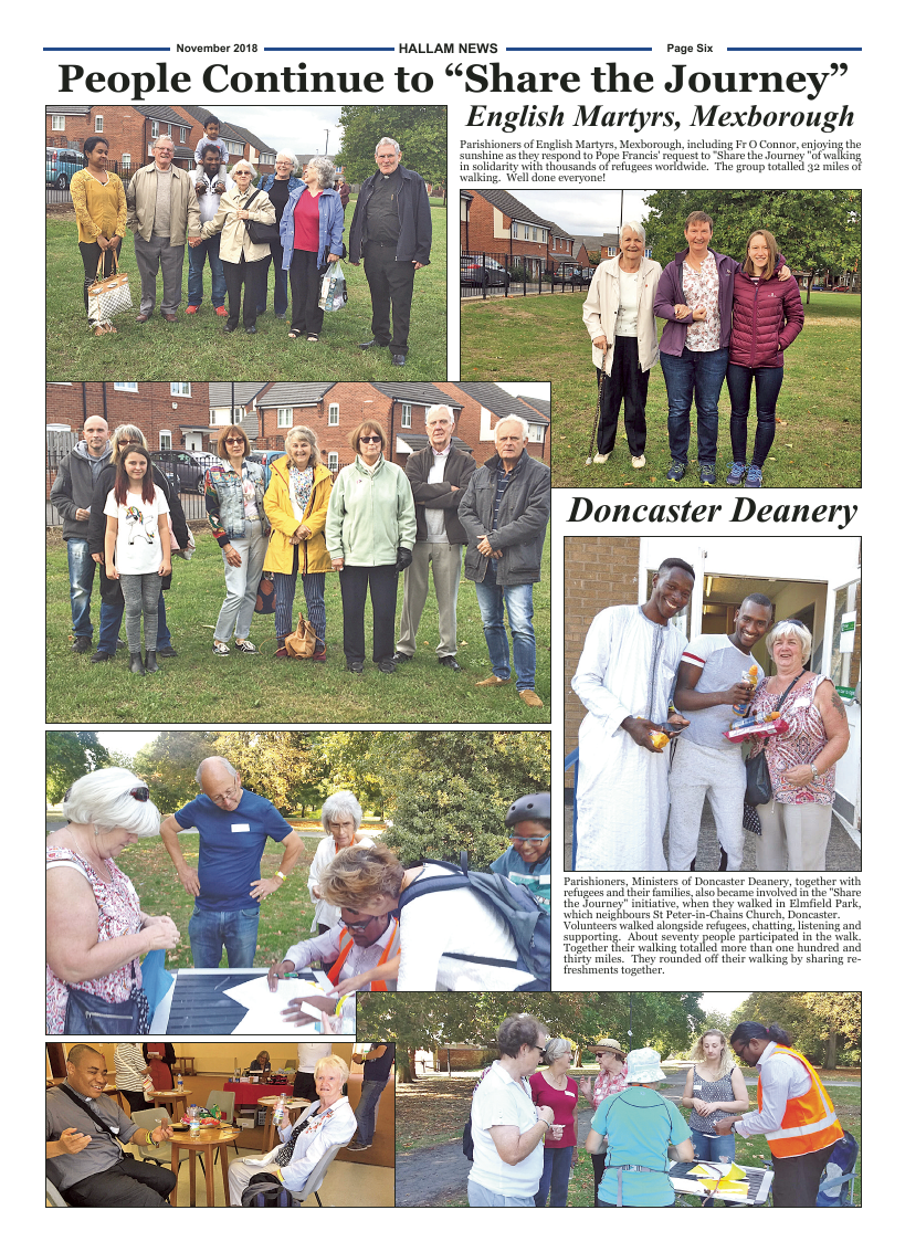 Nov 2018 edition of the Hallam News - Page 