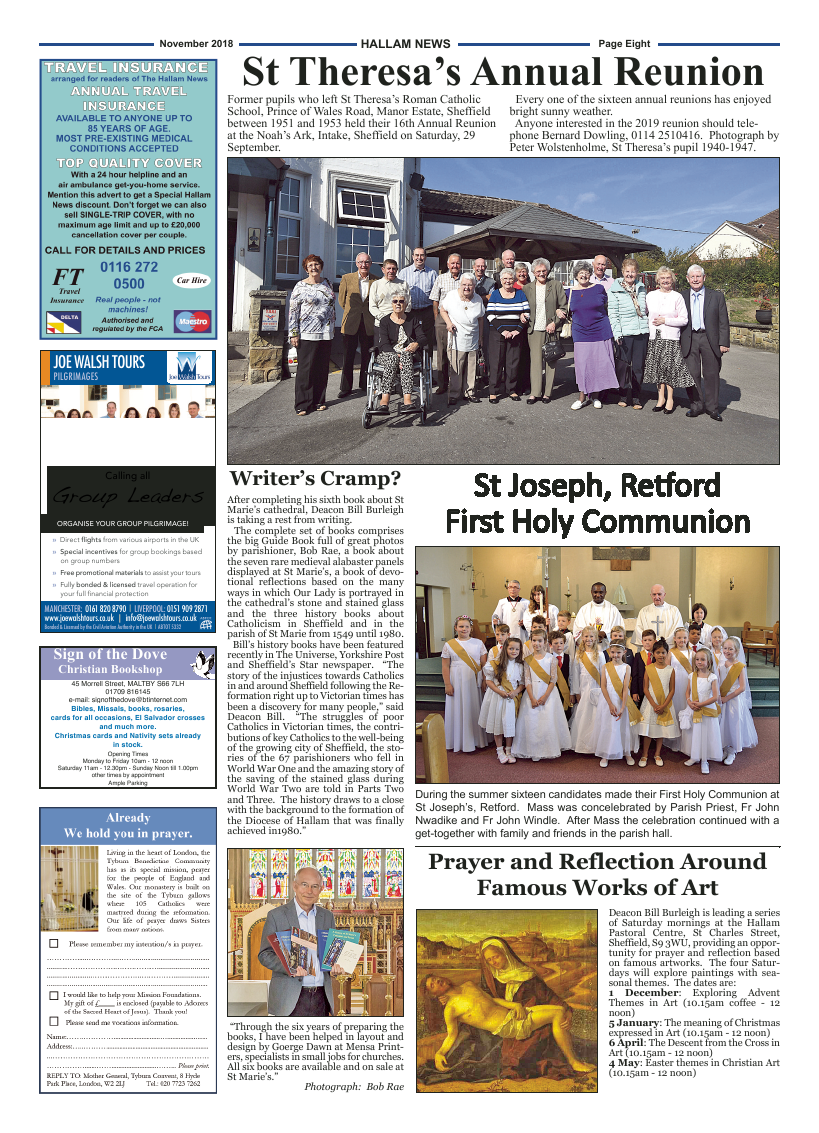 Nov 2018 edition of the Hallam News - Page 