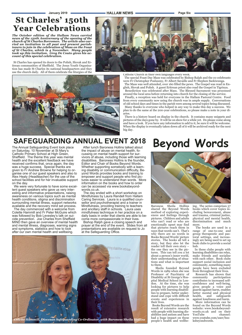 Jan 2019 edition of the Hallam News - Page 