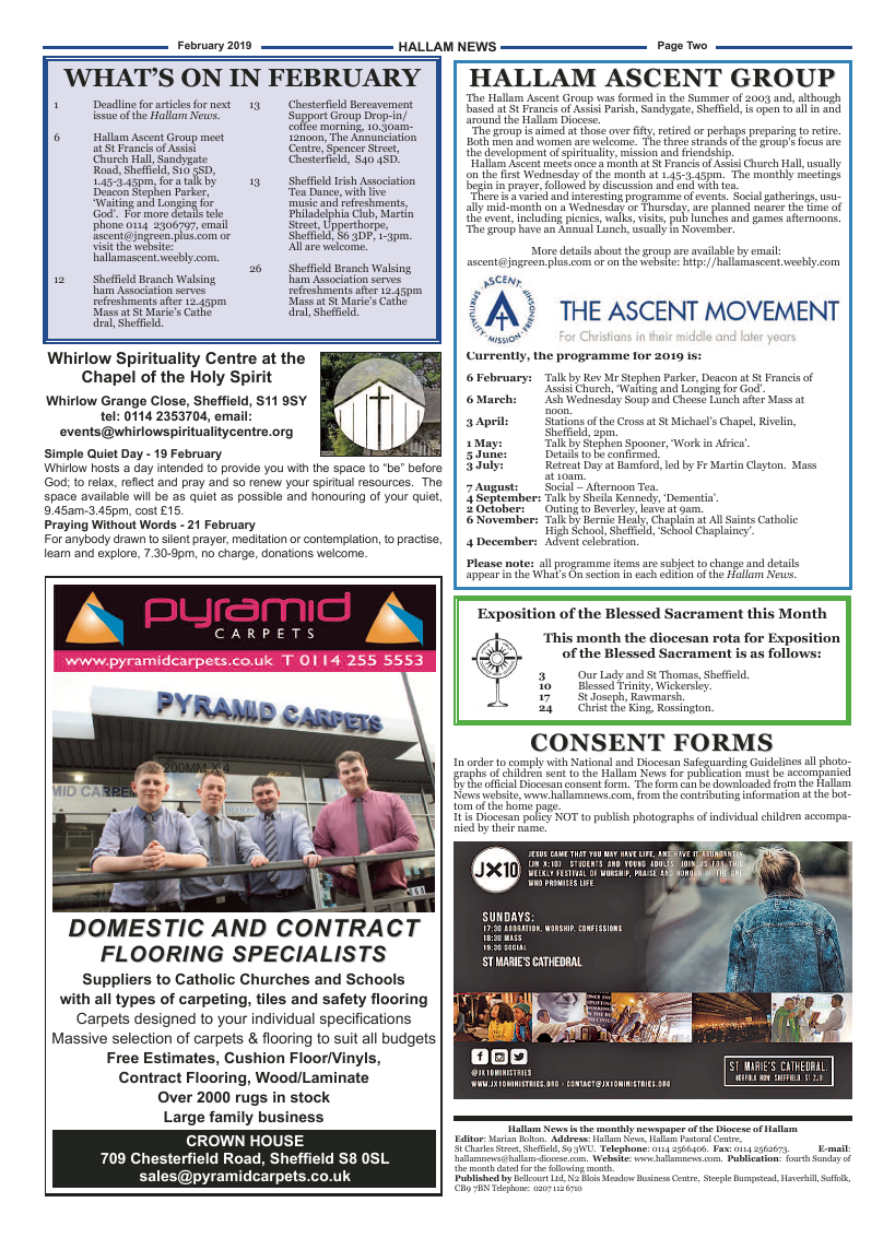 Feb 2019 edition of the Hallam News - Page 