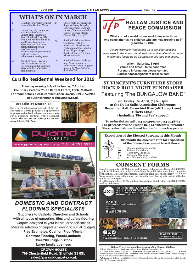 Mar 2019 edition of the Hallam News - Page 