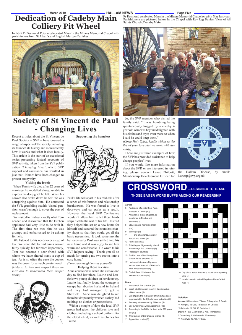 Mar 2019 edition of the Hallam News - Page 