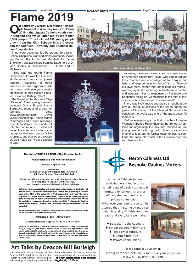 Apr 2019 edition of the Hallam News - Page 