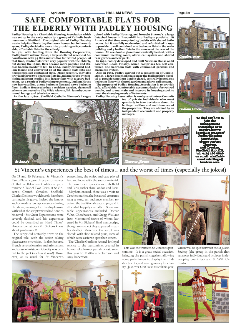 Apr 2019 edition of the Hallam News - Page 