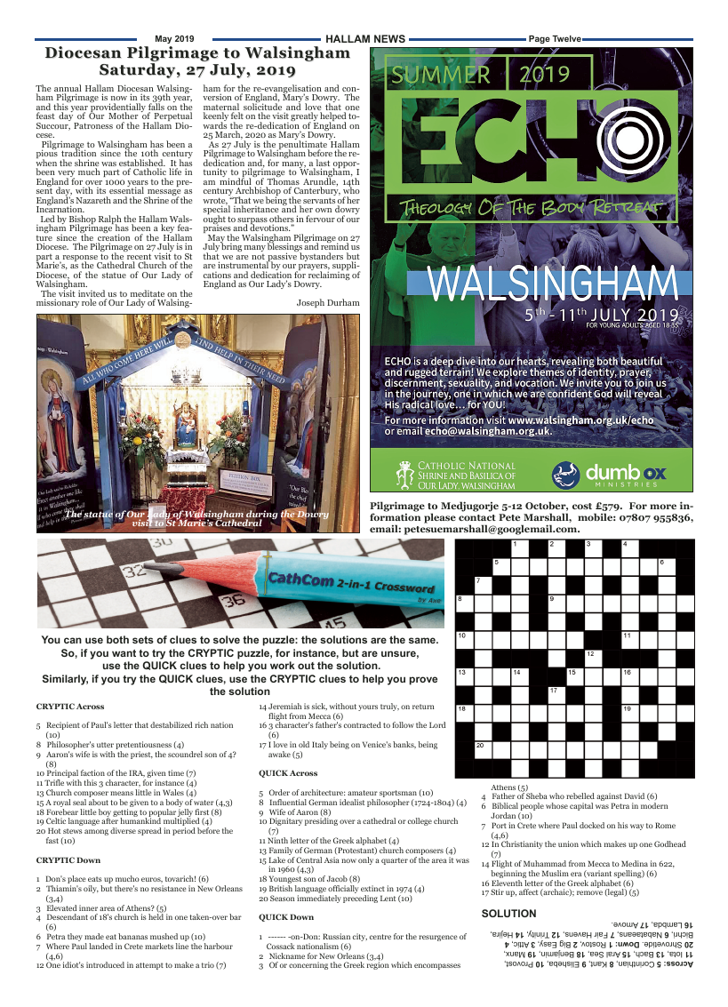 May 2019 edition of the Hallam News - Page 