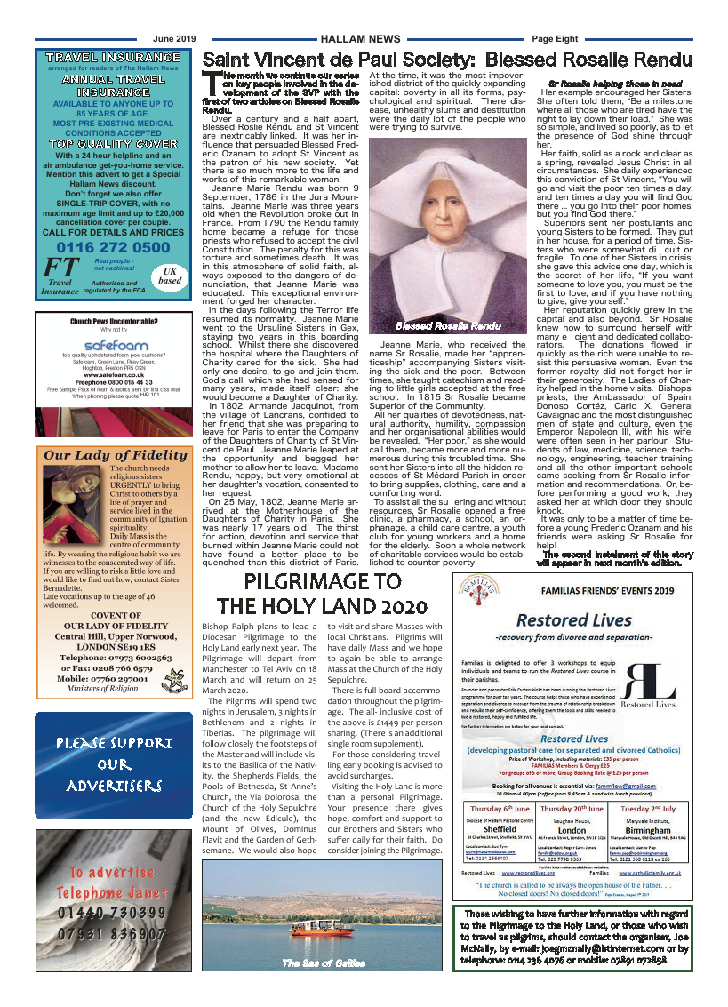 Jun 2019 edition of the Hallam News - Page 