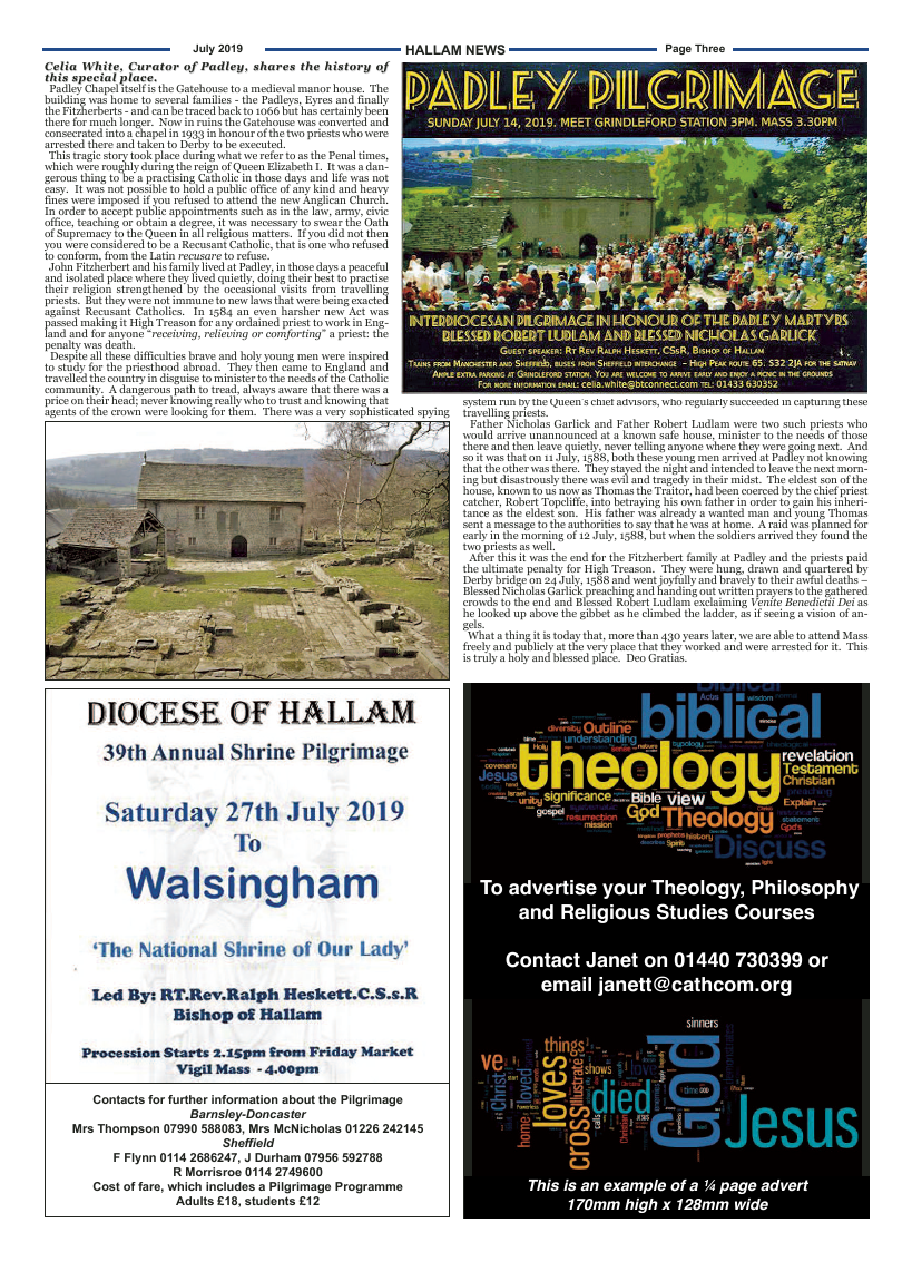 Jul 2019 edition of the Hallam News - Page 