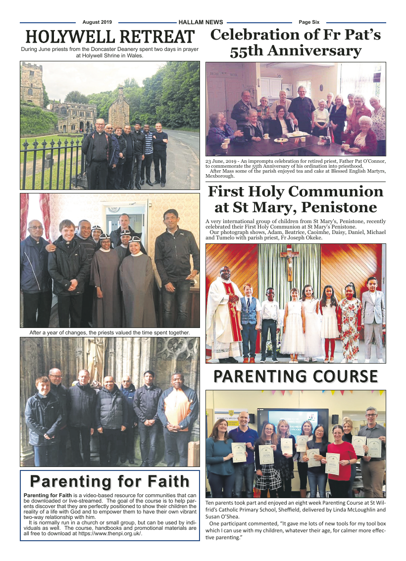 Aug 2019 edition of the Hallam News - Page 