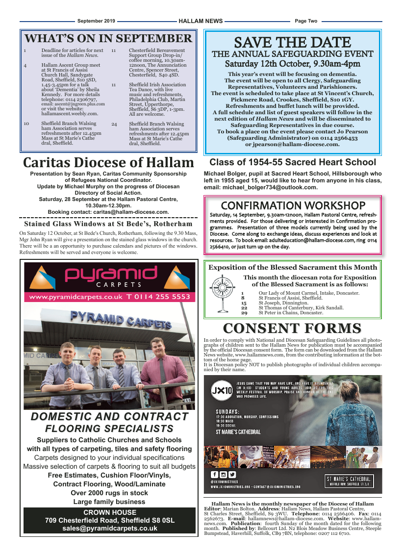 Sept 2019 edition of the Hallam News - Page 