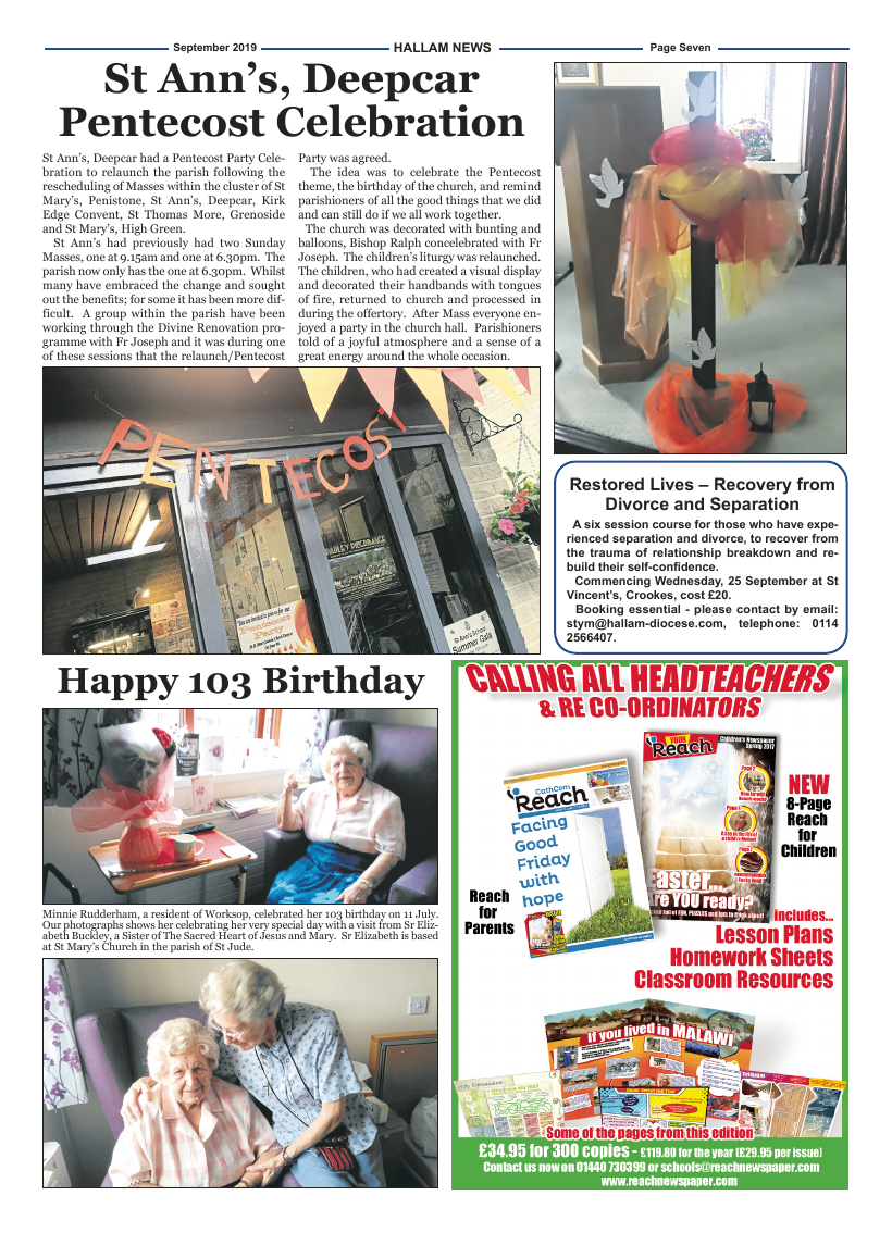 Sept 2019 edition of the Hallam News - Page 