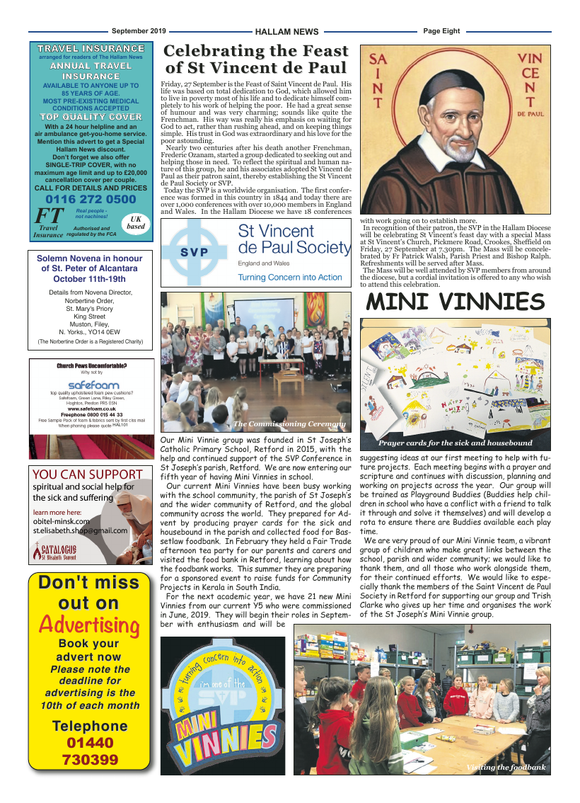Sept 2019 edition of the Hallam News - Page 