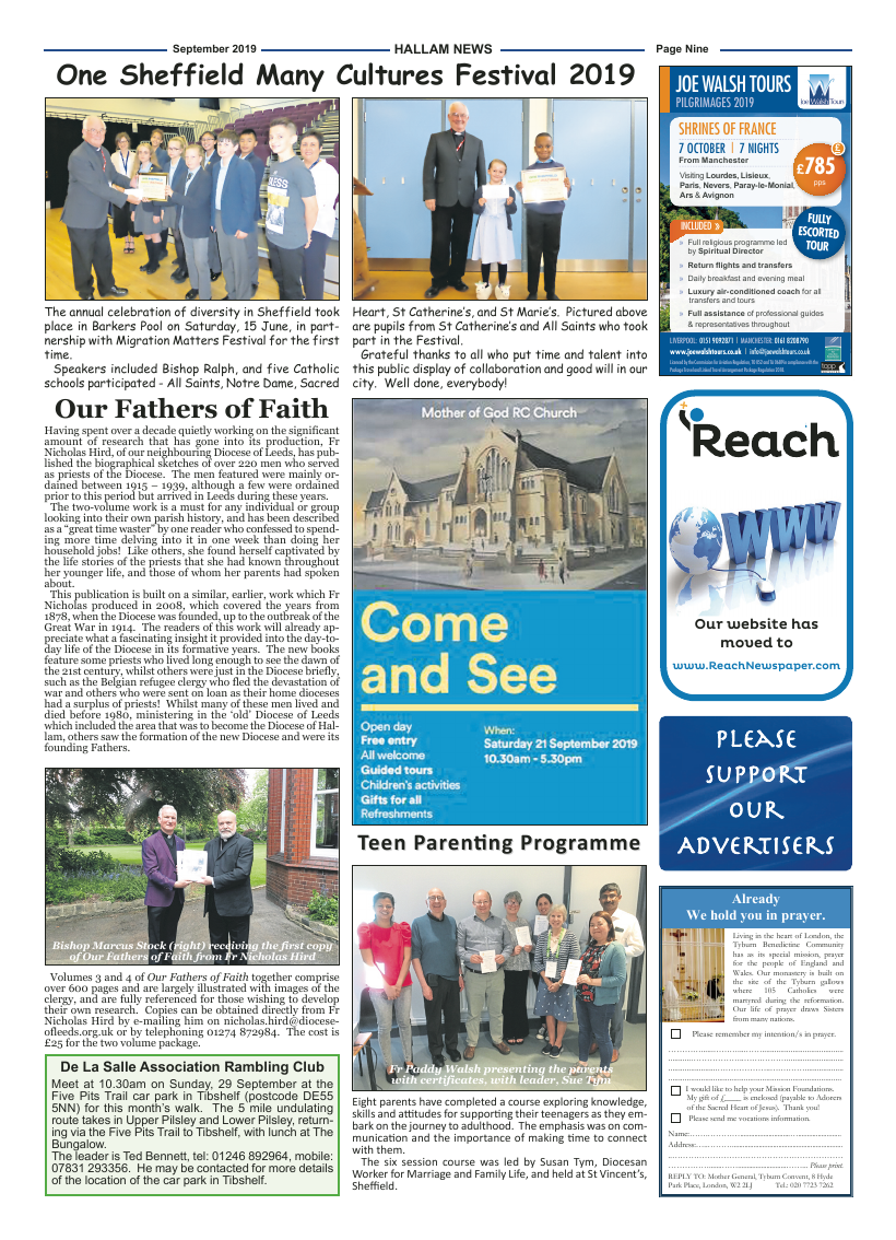 Sept 2019 edition of the Hallam News - Page 