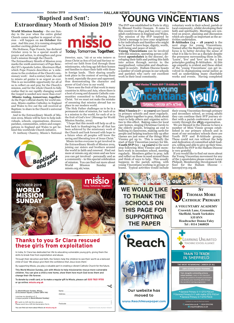 Oct 2019 edition of the Hallam News - Page 