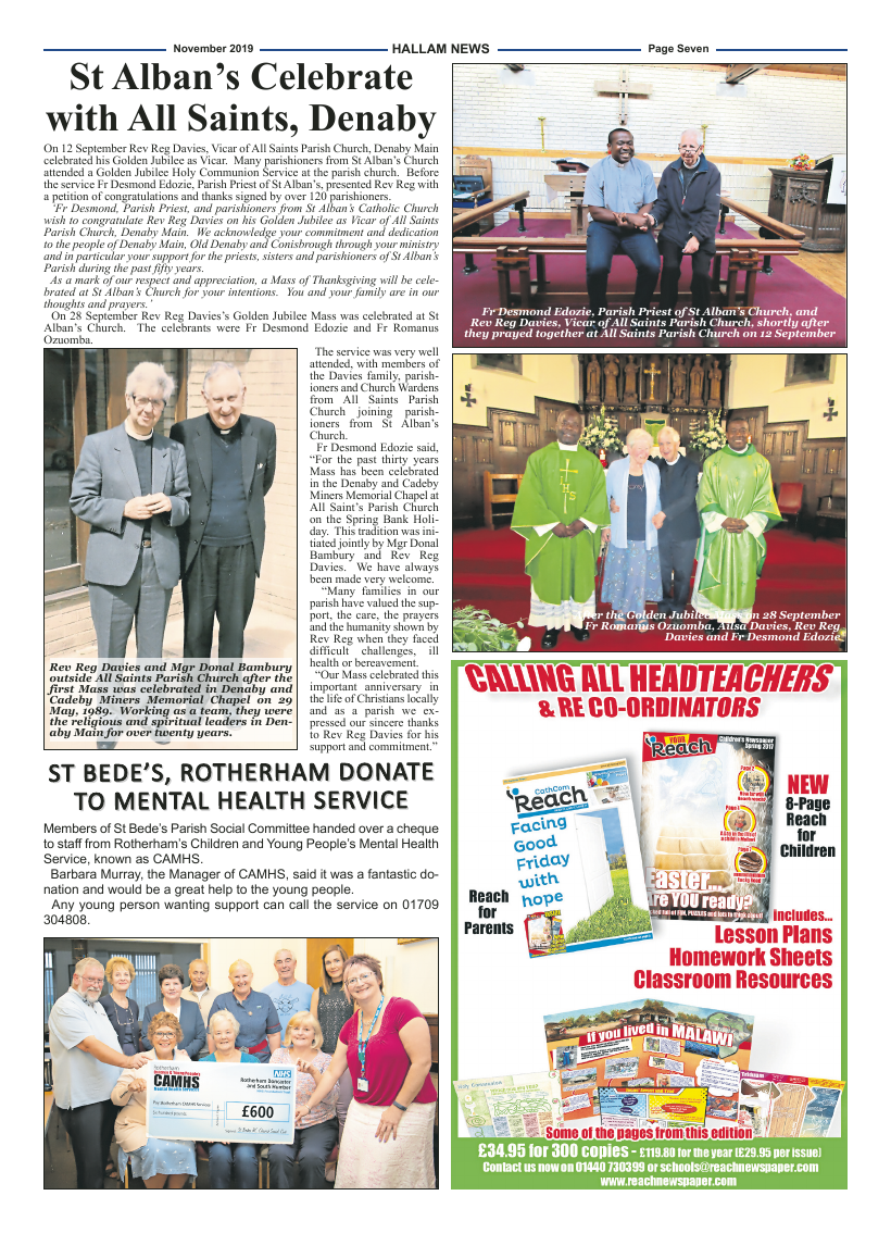 Nov 2019 edition of the Hallam News - Page 