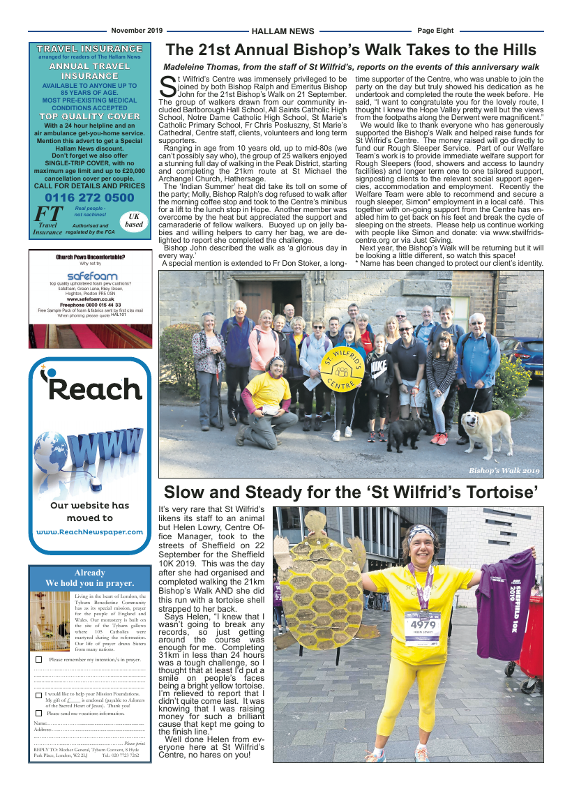 Nov 2019 edition of the Hallam News - Page 