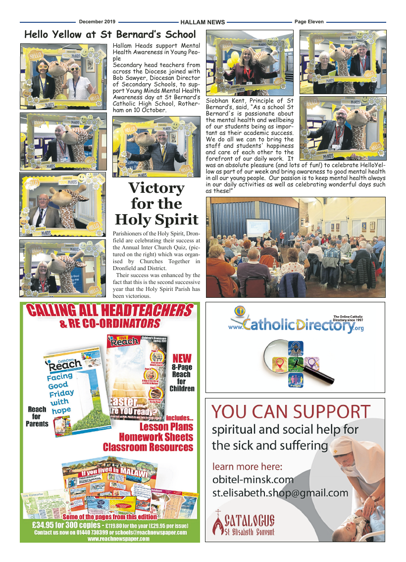 Dec 2019 edition of the Hallam News - Page 