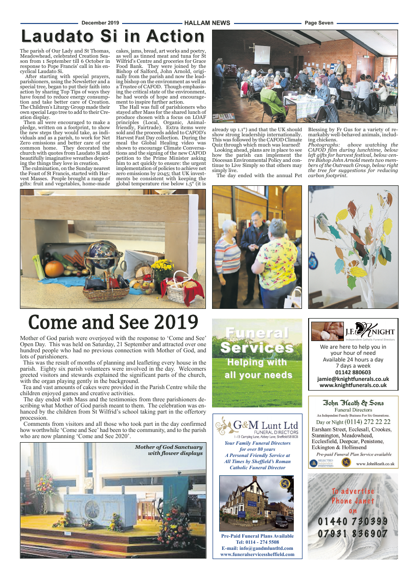 Dec 2019 edition of the Hallam News - Page 