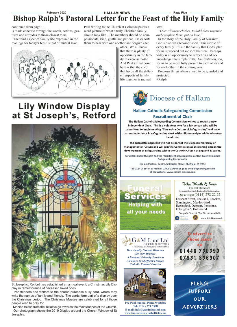 Feb 2020 edition of the Hallam News