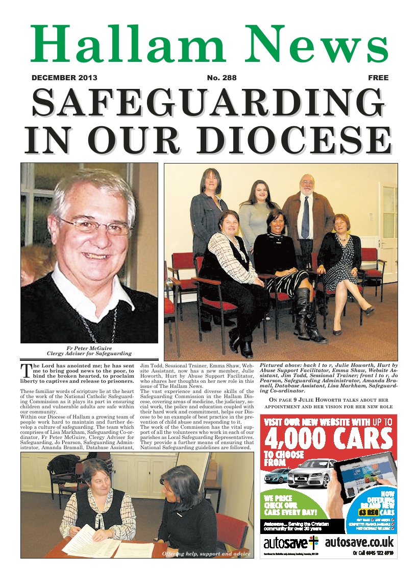Dec 2013 edition of the Hallam News
