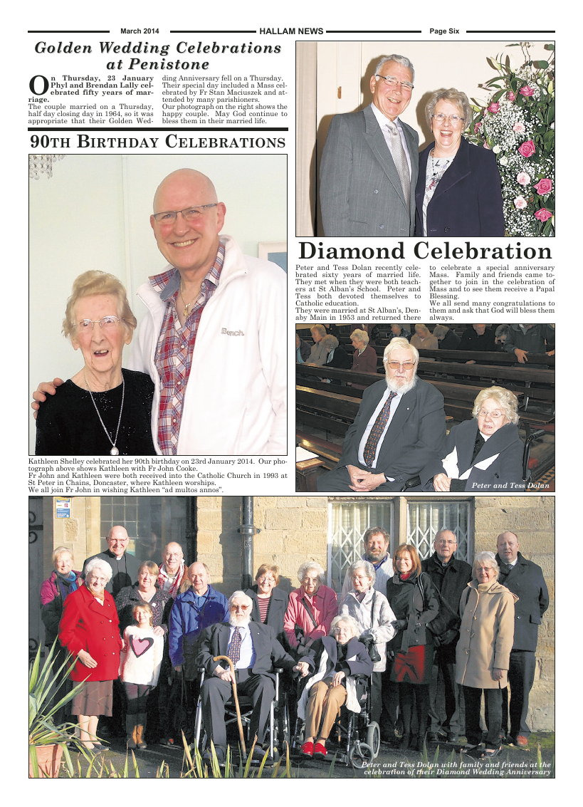 Mar 2014 edition of the Hallam News