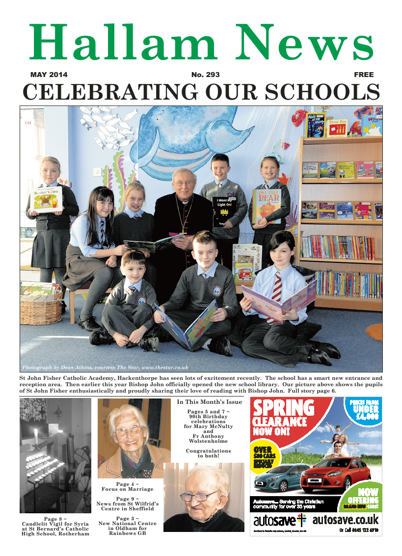 May 2014 edition of the Hallam News