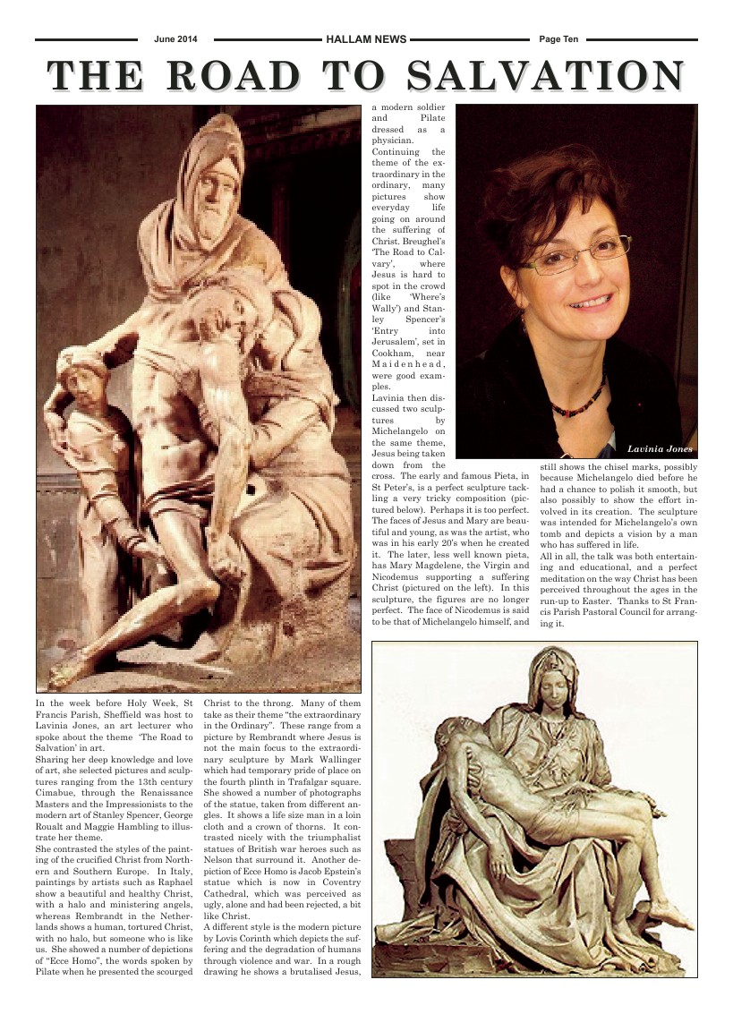 Jun 2014 edition of the Hallam News