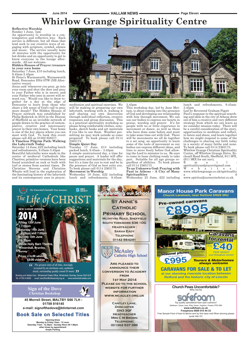 Jun 2014 edition of the Hallam News